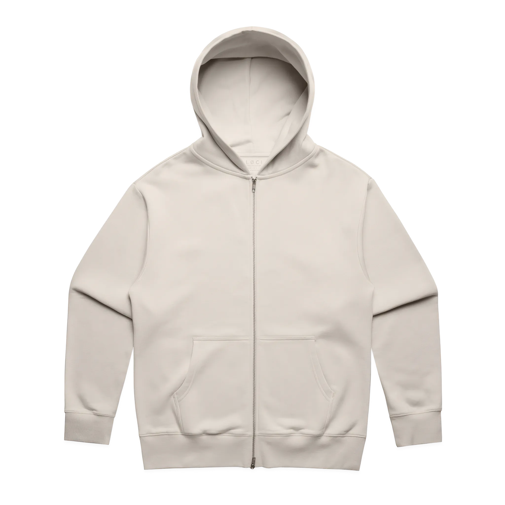 UNLEASHED ZIP HOODIE - BONE
