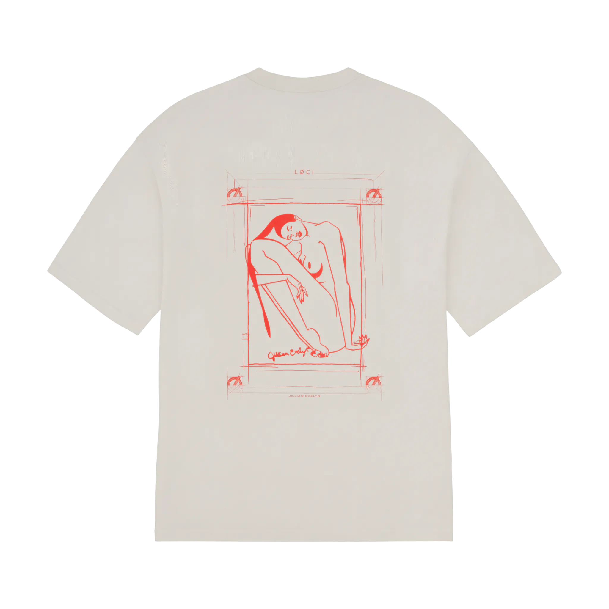 Jillian Evelyn Oversized T-Shirt - LØCI US
