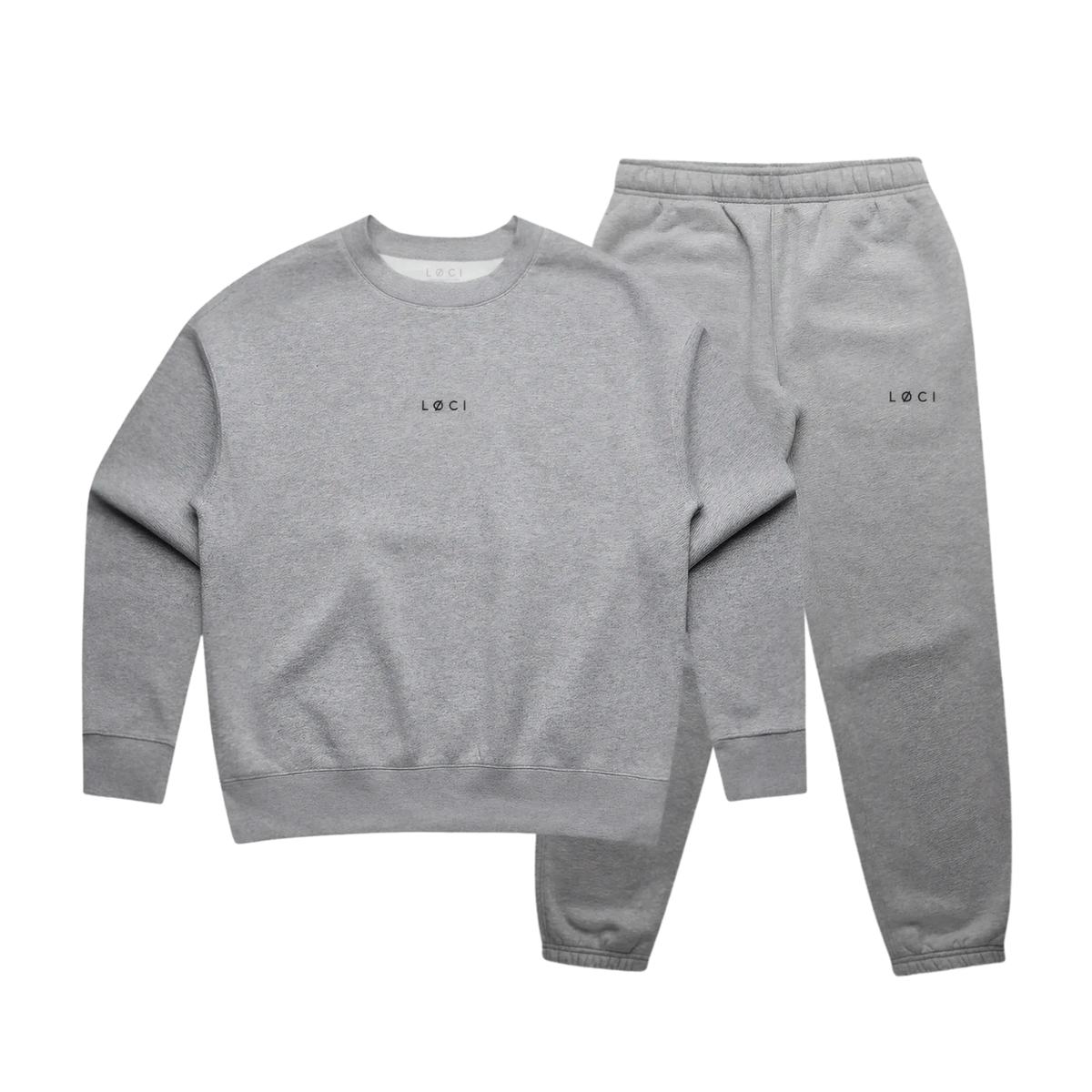 BASE SWEAT SET ATHLETIC HEATHER