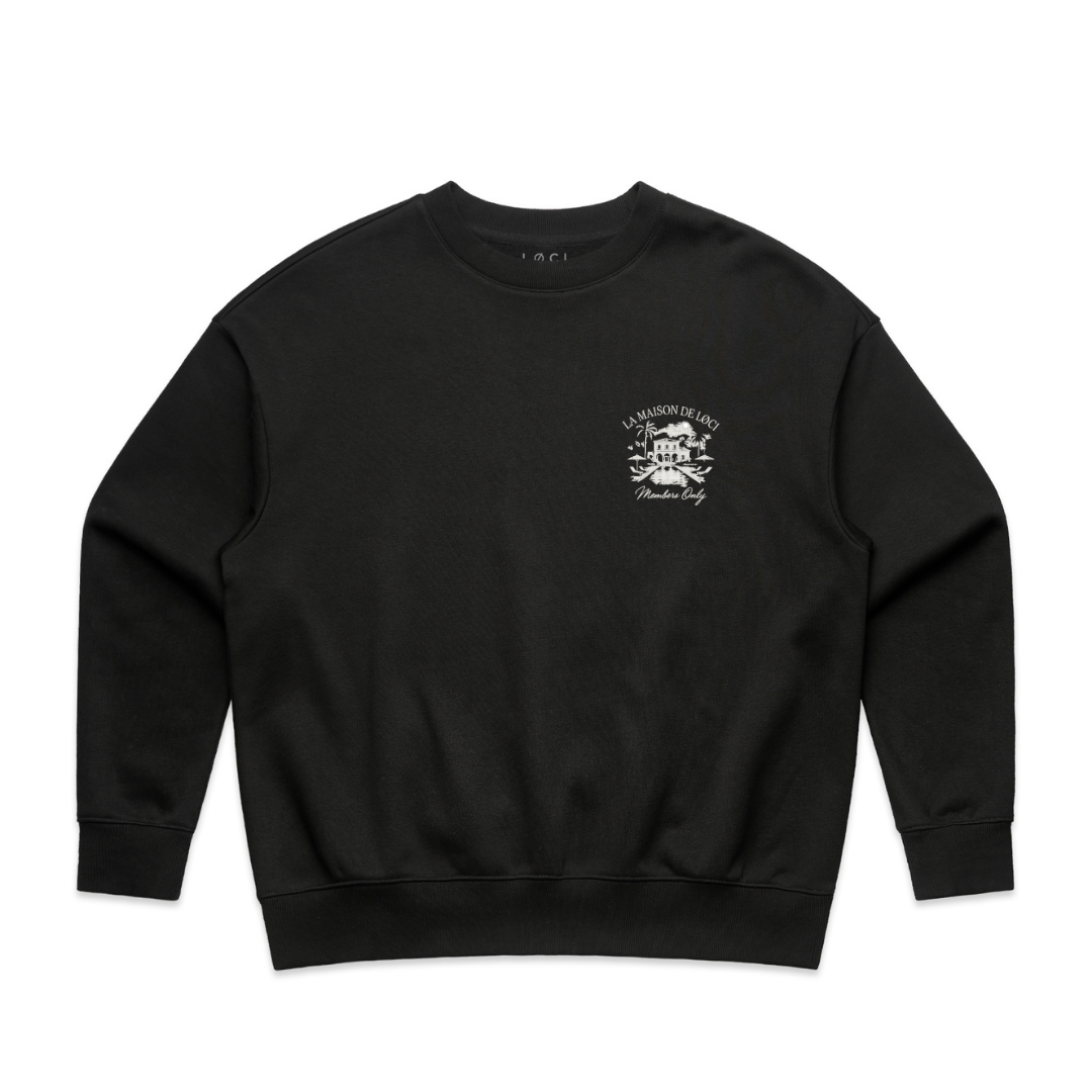 LA MAISON WOMEN'S SWEATER - BLACK