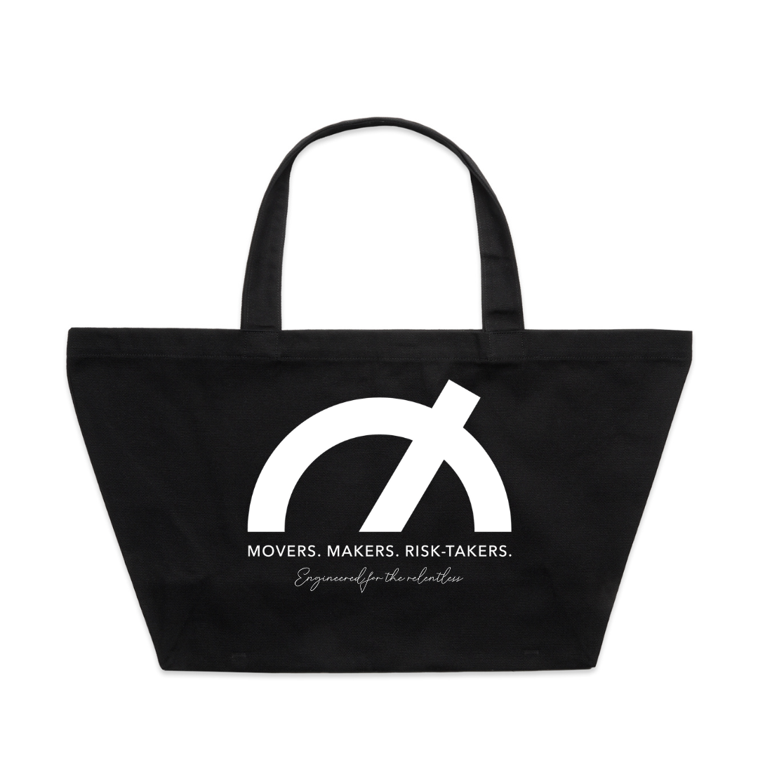 OVERSIZED TOTE - BLACK