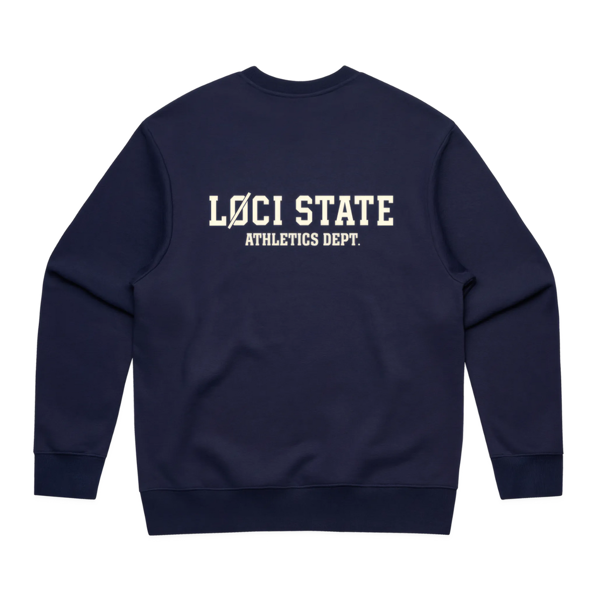 LØCI STATE SWEATER - MIDNIGHT BLUE