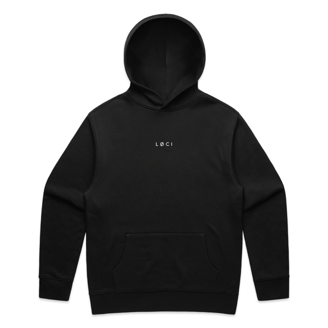 BASE MEN'S HOODIE - BLACK