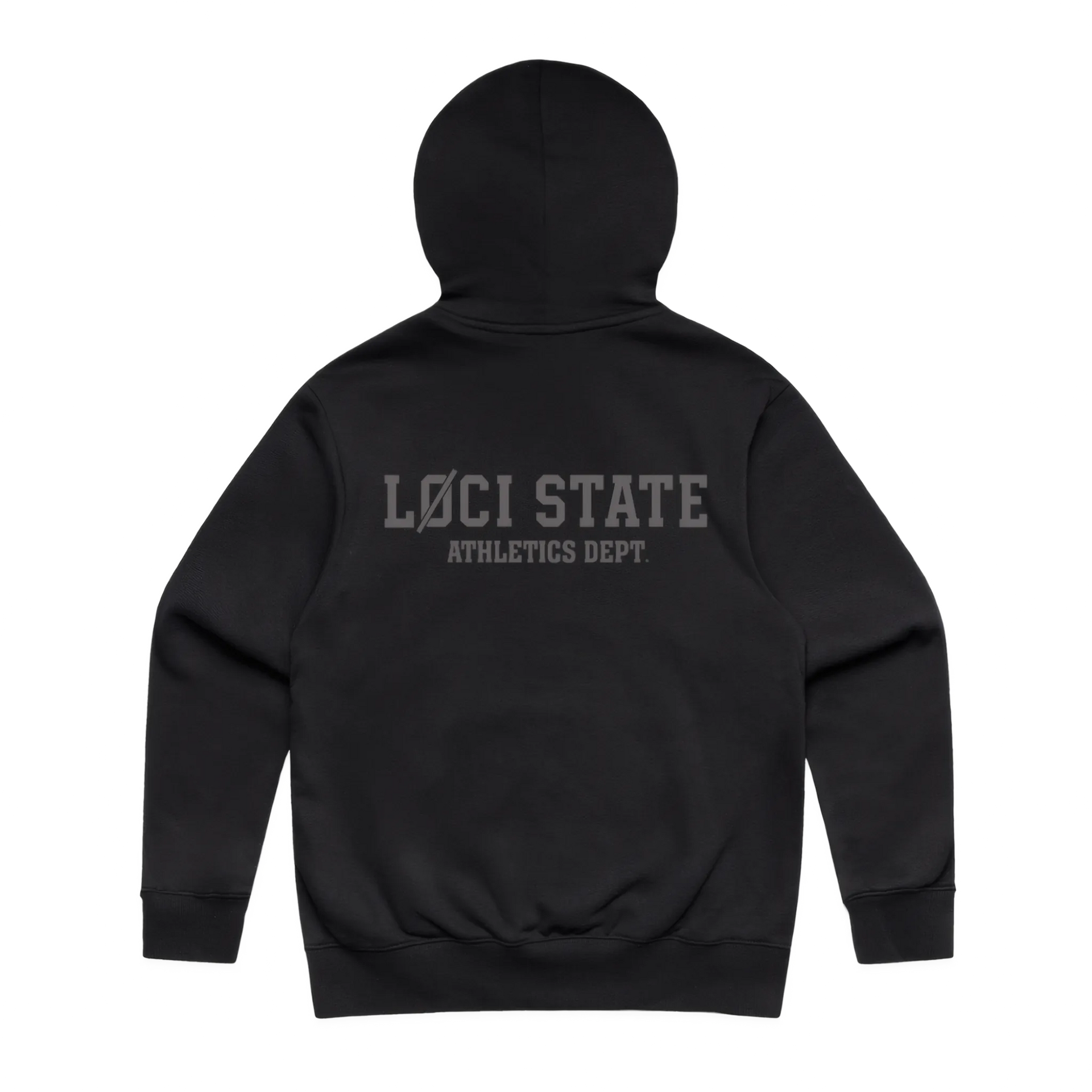 STATE HOODIE COAL