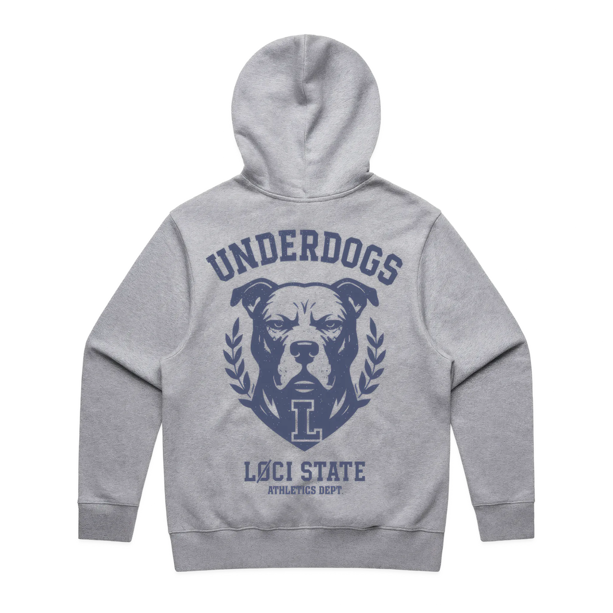 LØCI Underdogs Hoodie - Athletic Heather