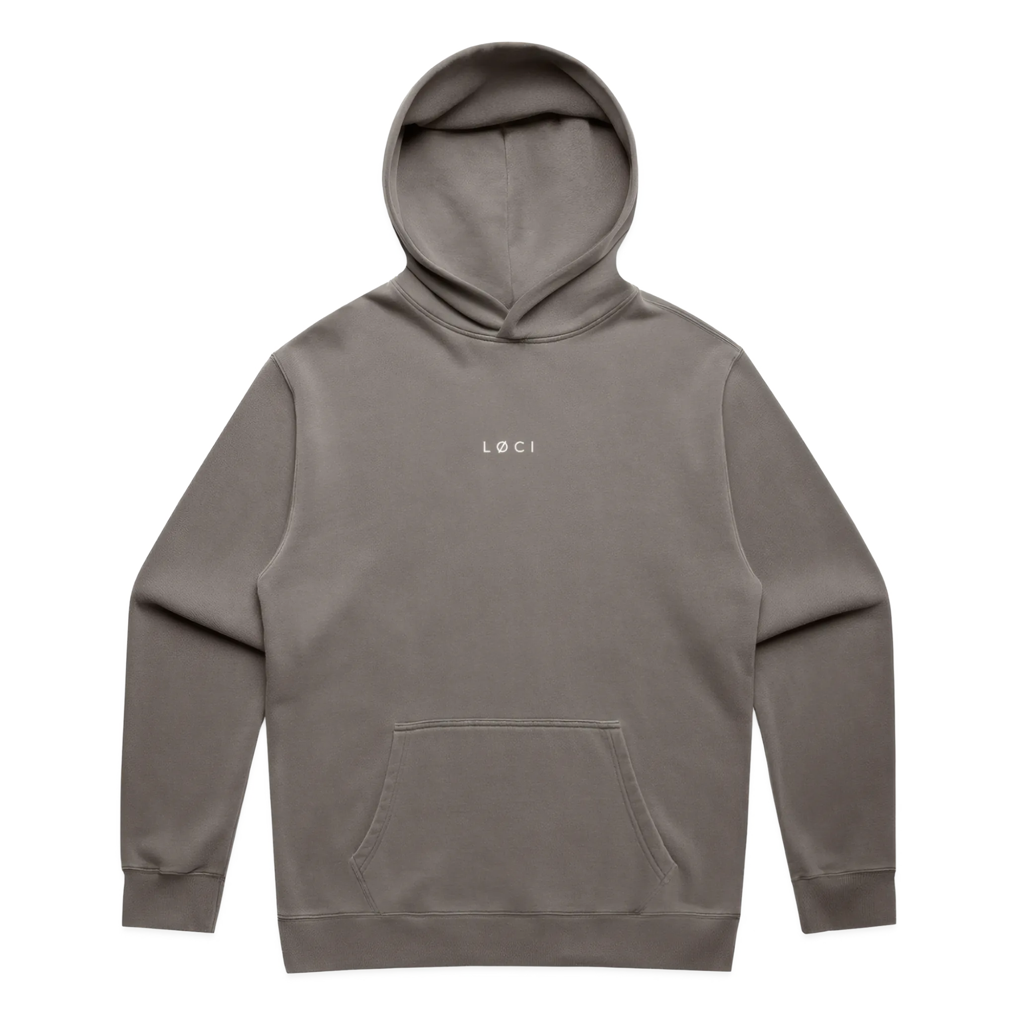 BASE MEN'S HOODIE - VINTAGE GREY