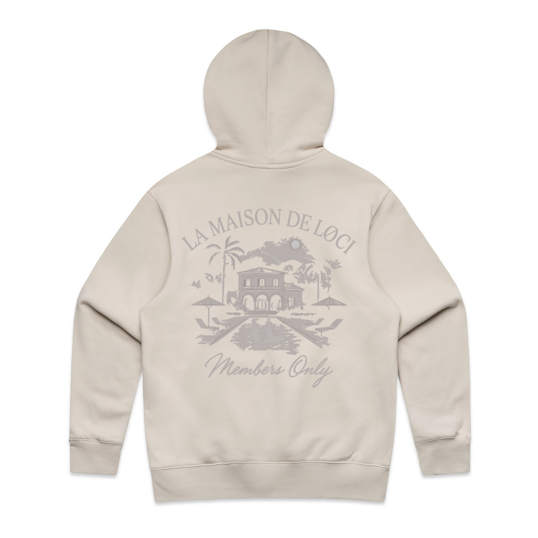LA MAISON HOODIE - BONE