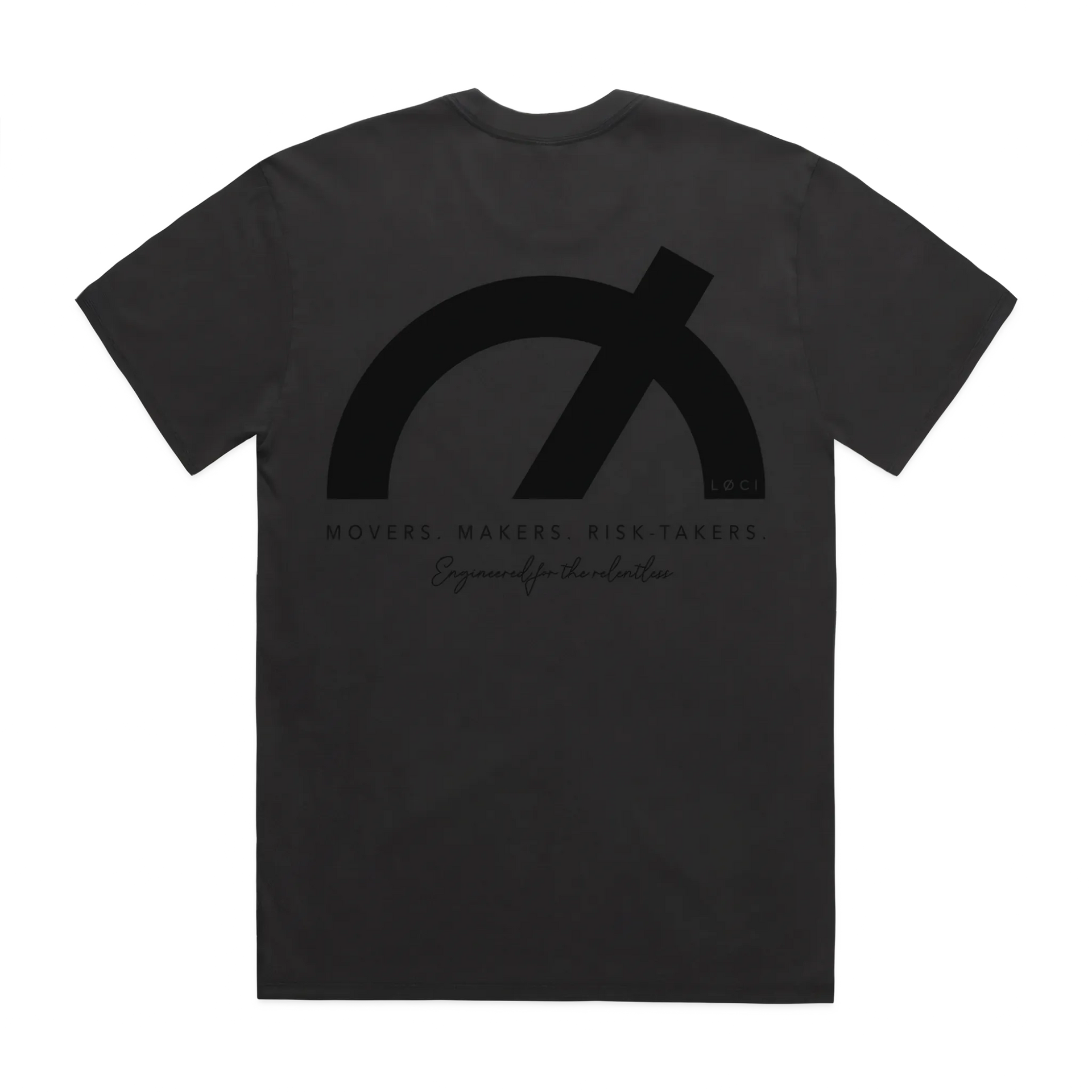 ICØN T SHIRT VINTAGE COAL