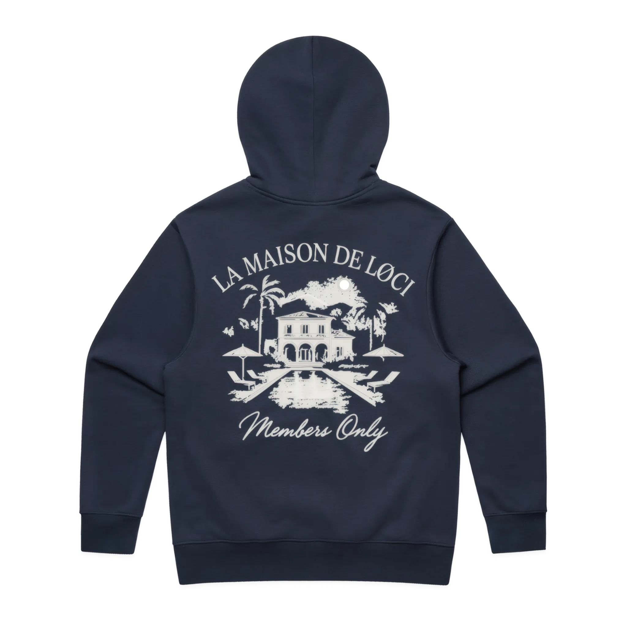 LA MAISON HOODIE - MIDNIGHT BLUE