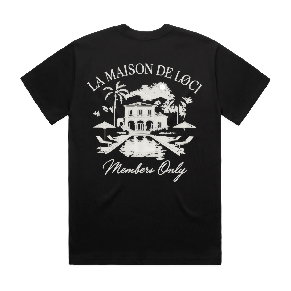 LØCI Men's Black T-Shirt