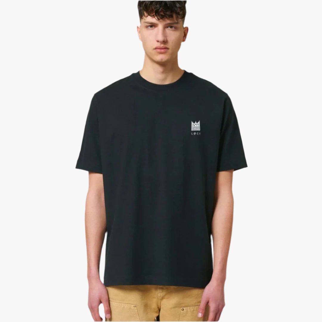 Laolu Senbanjo x LØCI Unisex Black T-Shirt