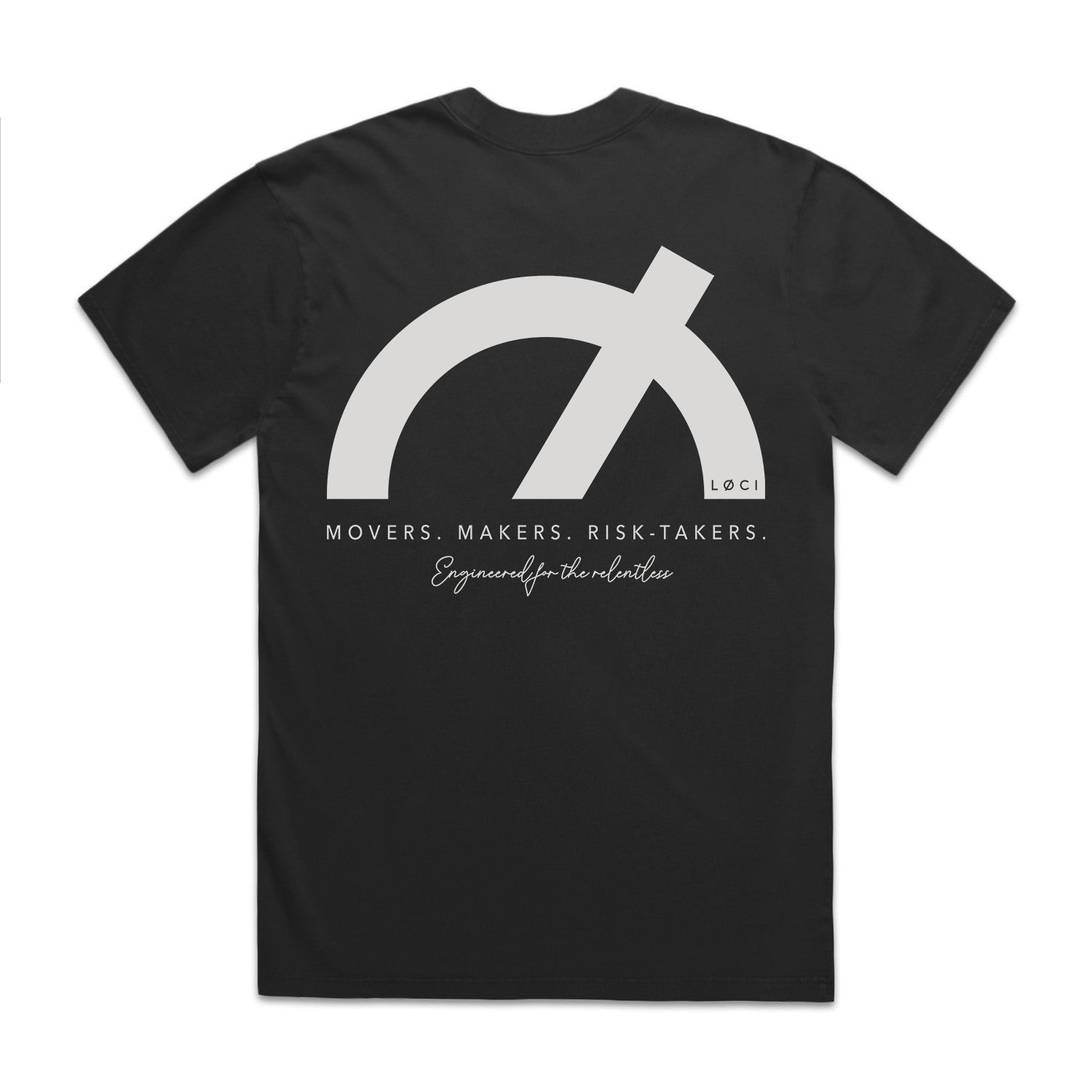 ICØN MEN'S VINTAGE-WASH T-SHIRT - BLACK