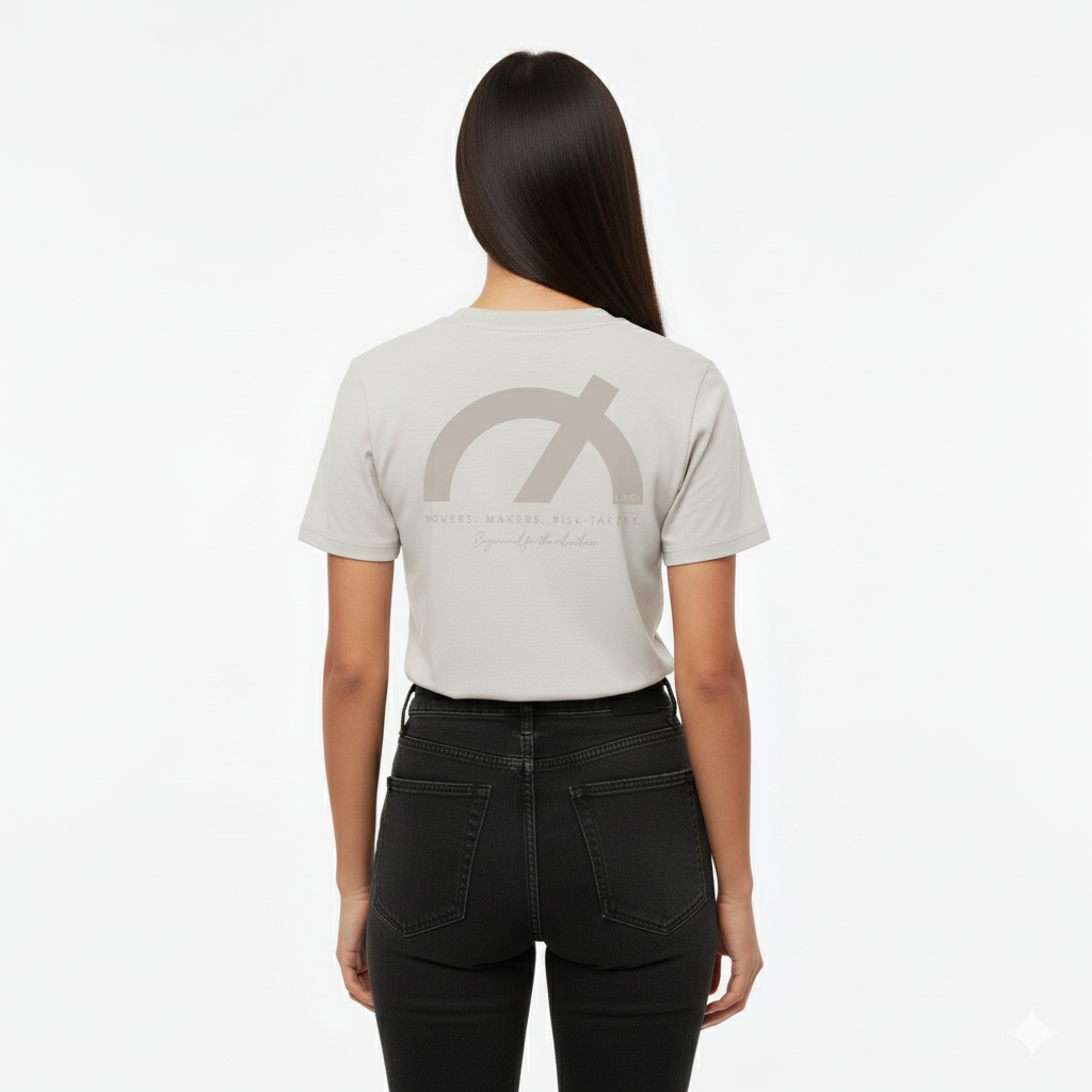 ICØN WOMEN'S VINTAGE-WASH T-SHIRT - BONE