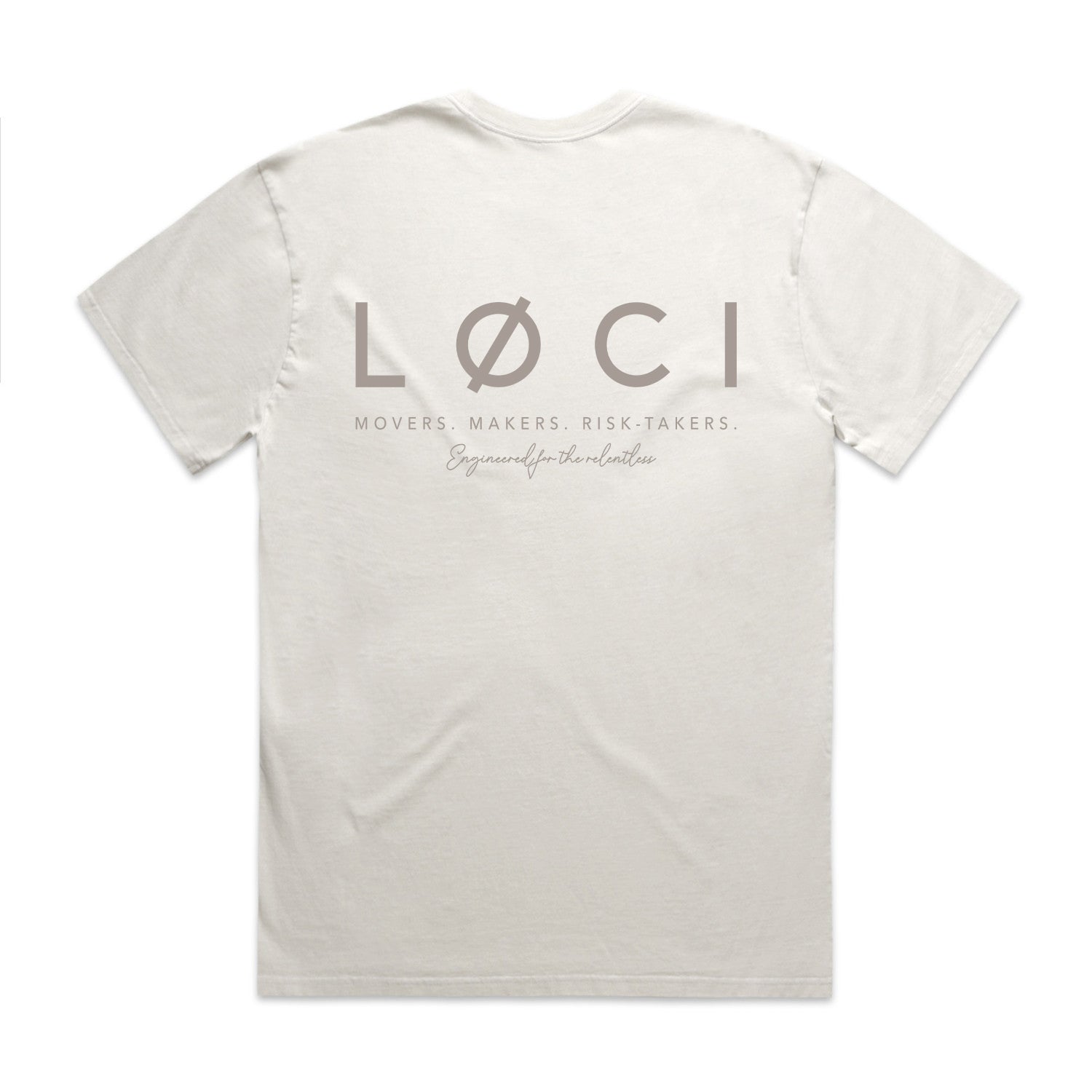 CØRE MEN'S VINTAGE-WASH T-SHIRT - BONE
