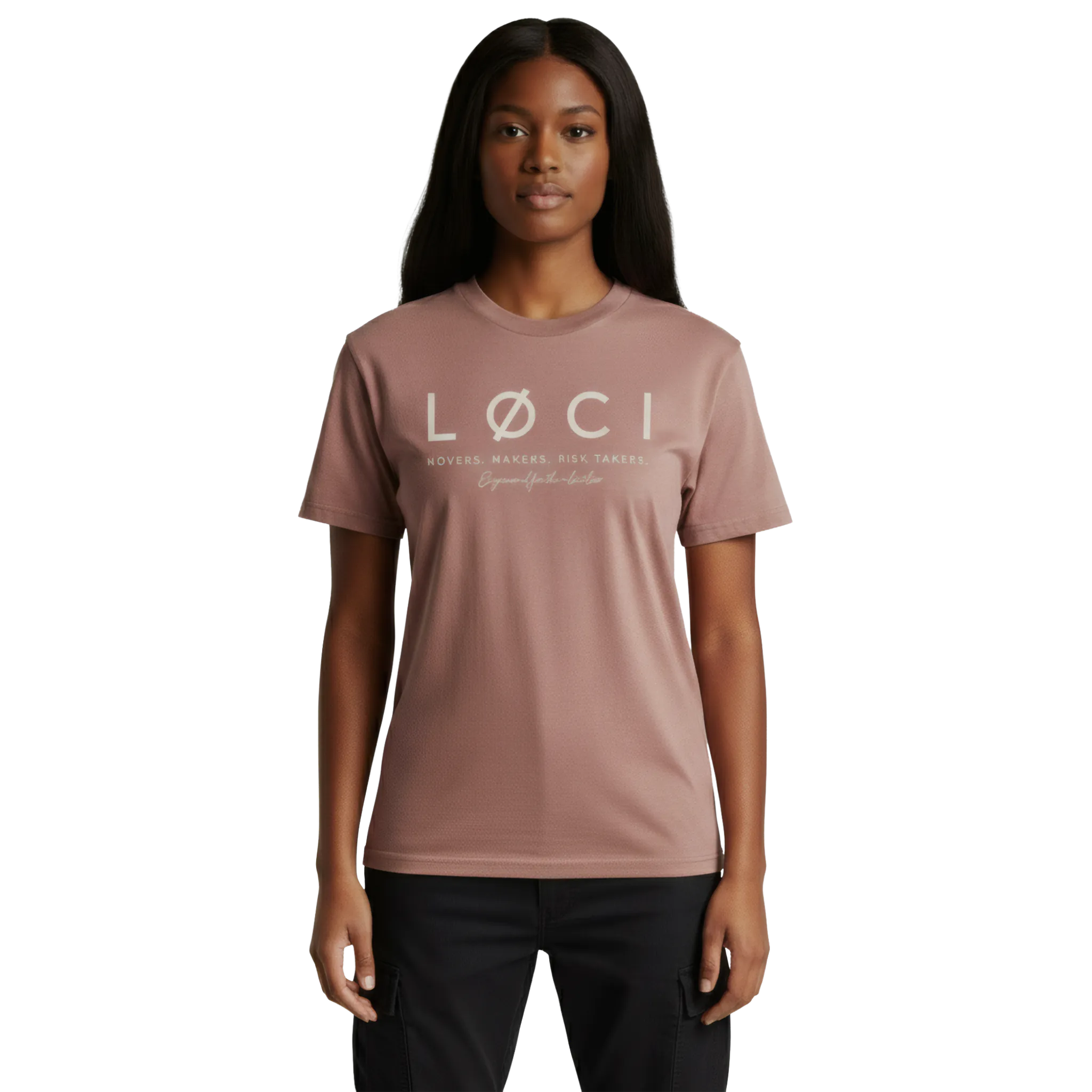 CØRE WOMEN'S T-SHIRT - VINTAGE PINK