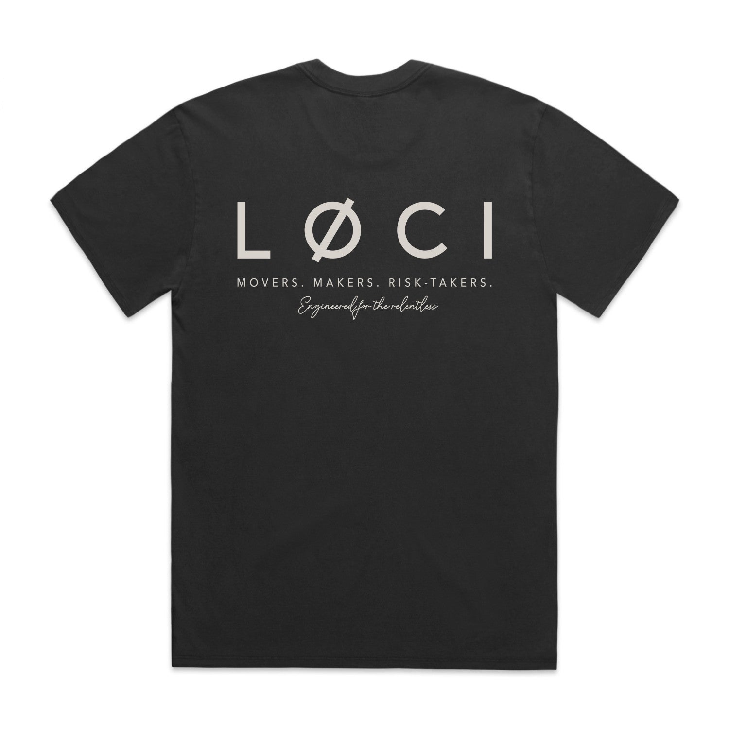 CØRE MEN'S VINTAGE-WASH T-SHIRT - COAL