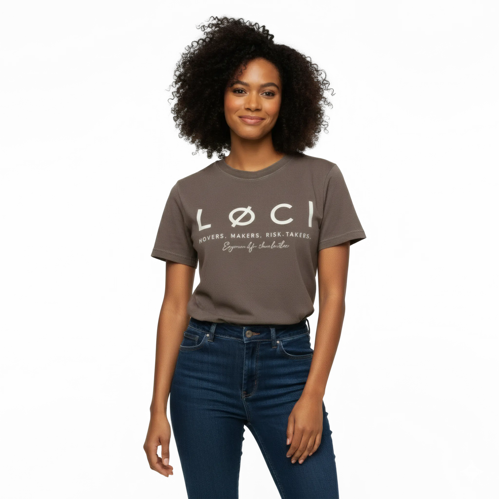 CØRE WOMEN'S T-SHIRT - VINTAGE GREY