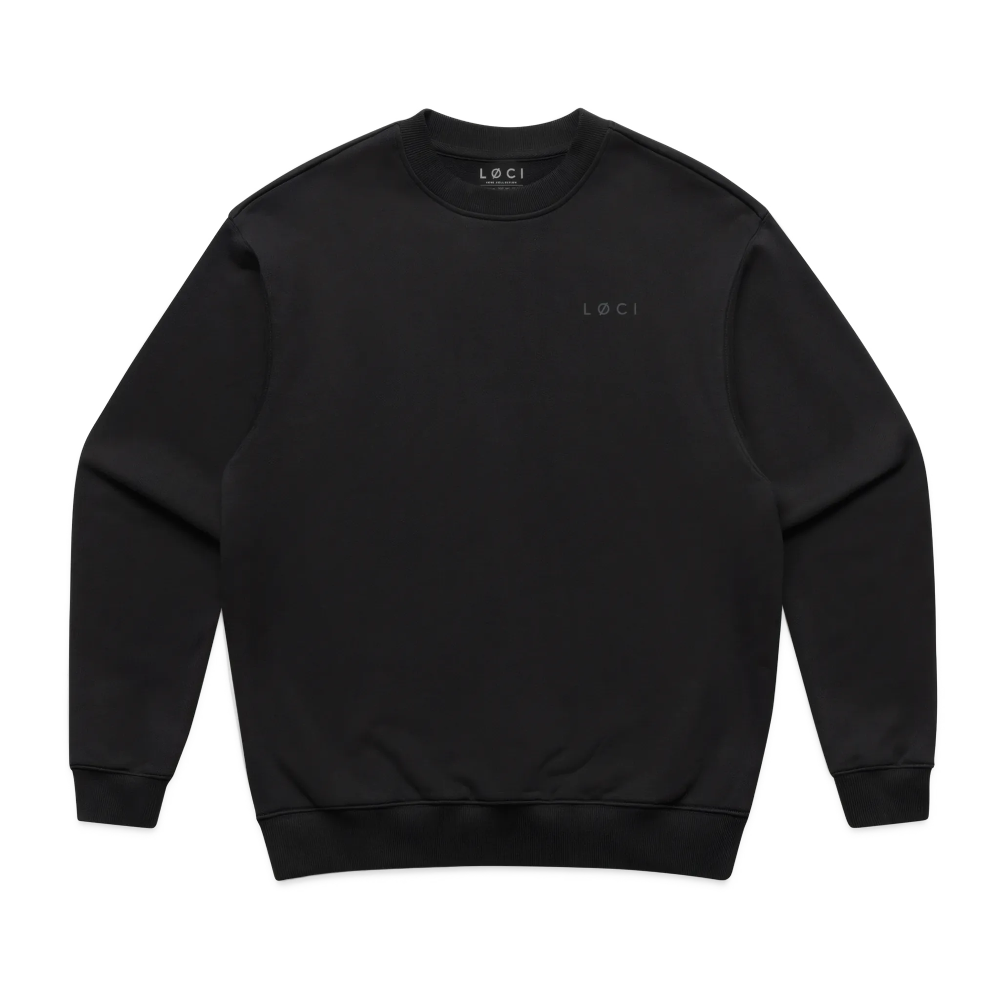 ICØN SWEATER - BLACK