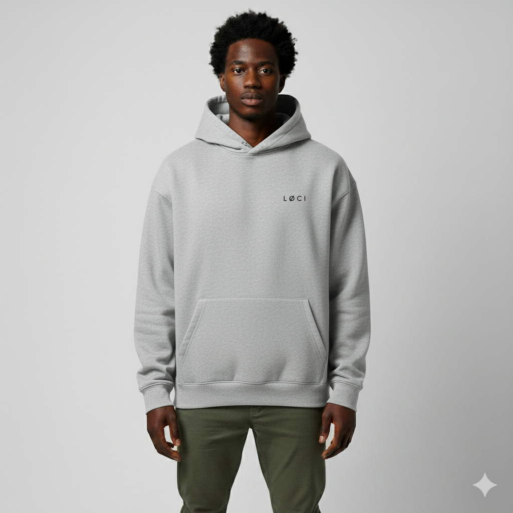 ICØN HOODIE - ATHLETIC HEATHER