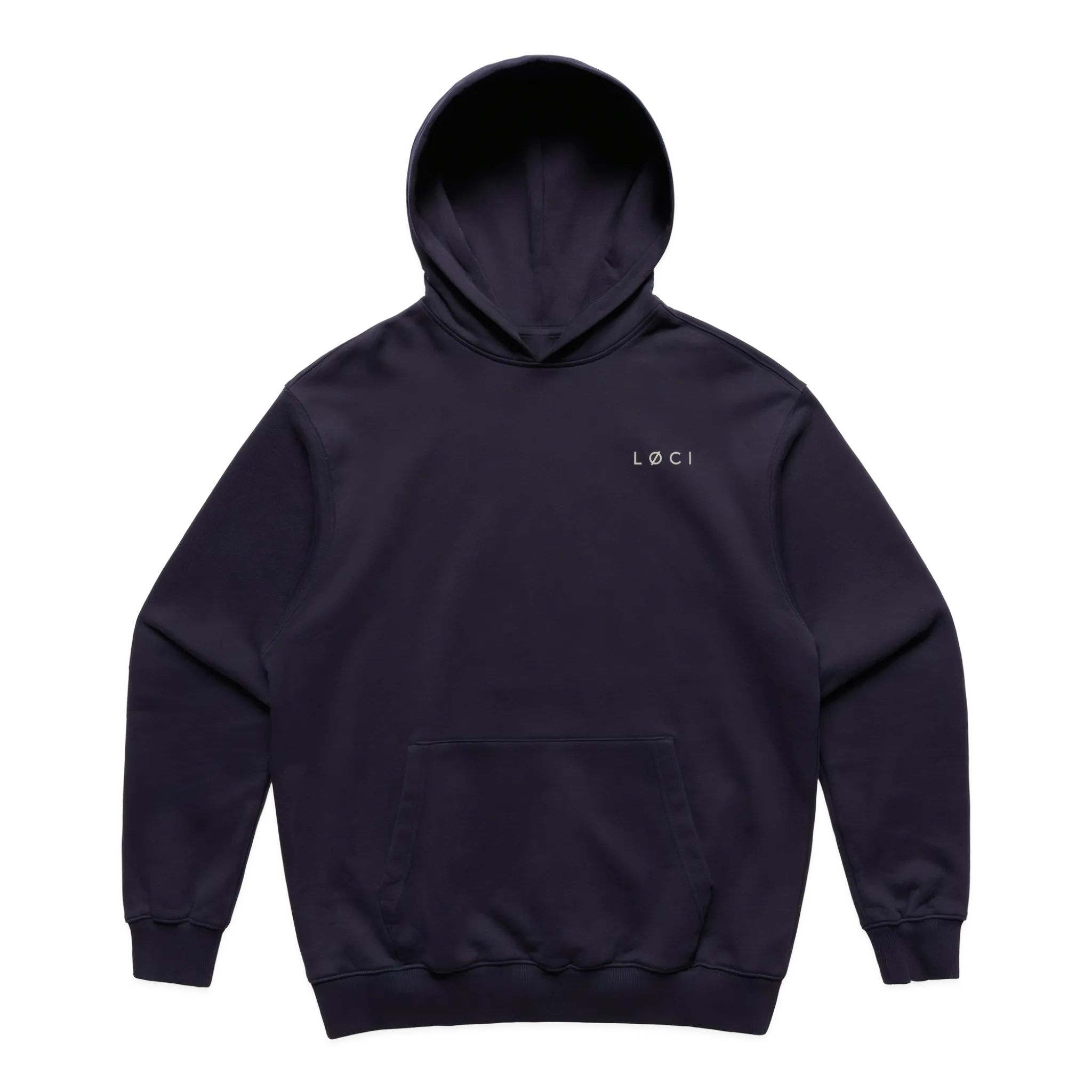 ICØN HOODIE - INK BLUE