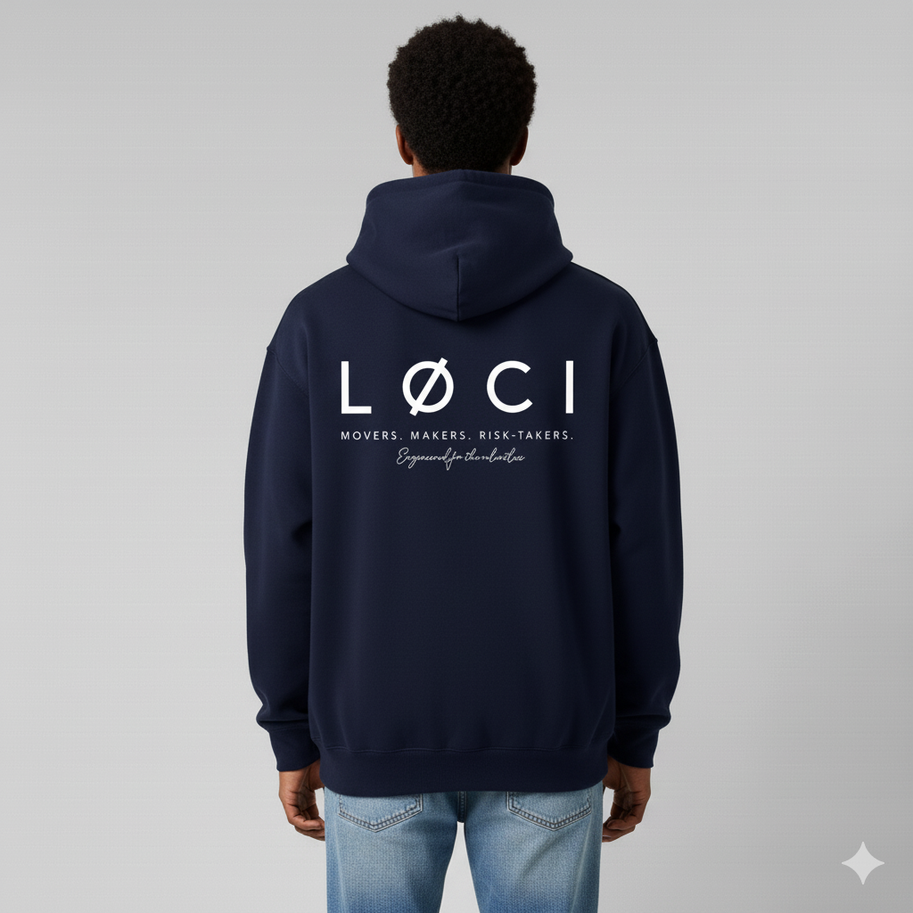 CØRE HOODIE - INK BLUE