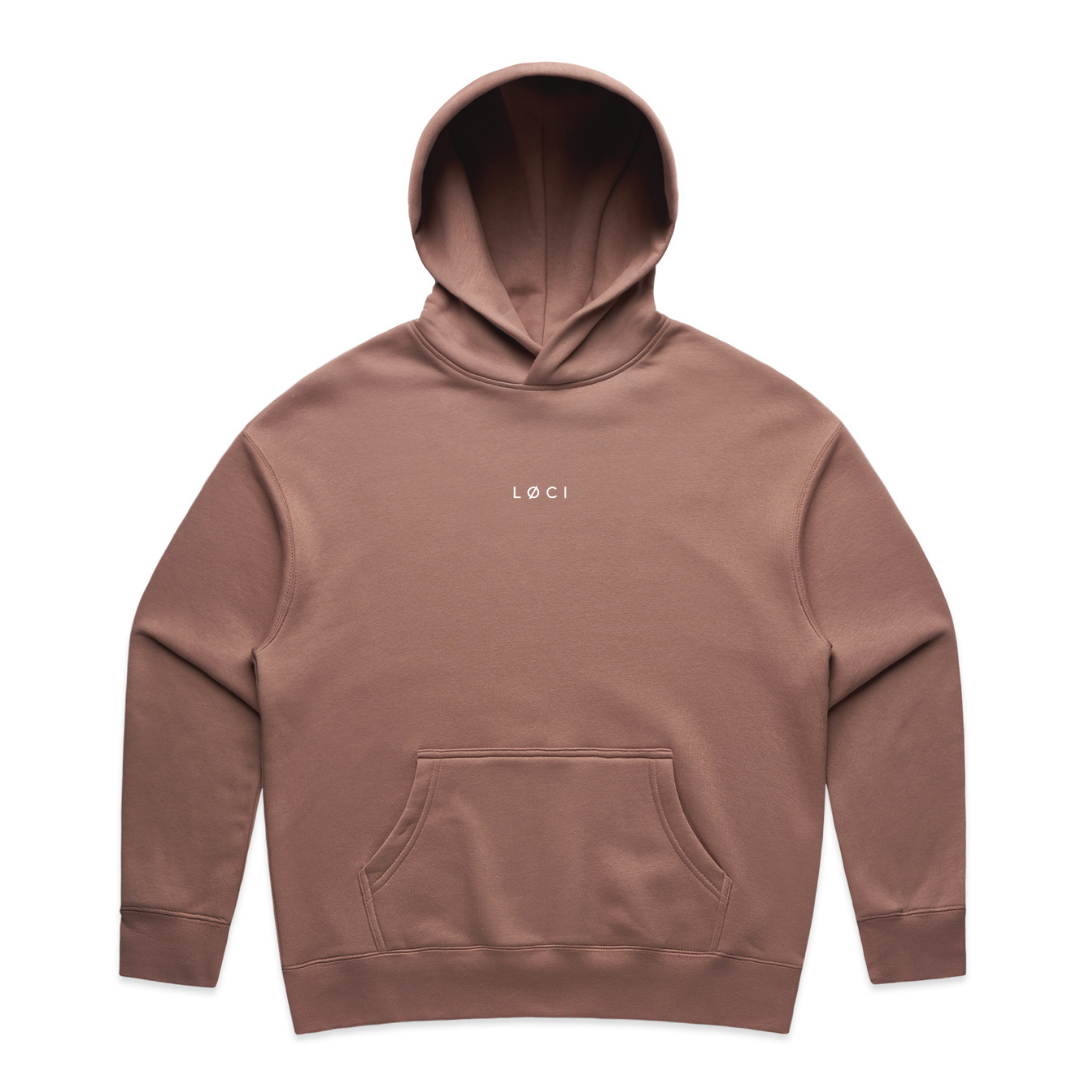 BASE WOMEN'S HOODIE - HAZY PINK