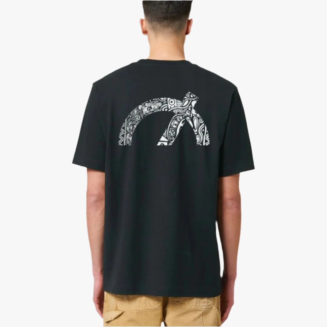 Laolu Senbanjo x LØCI Unisex Black T-Shirt