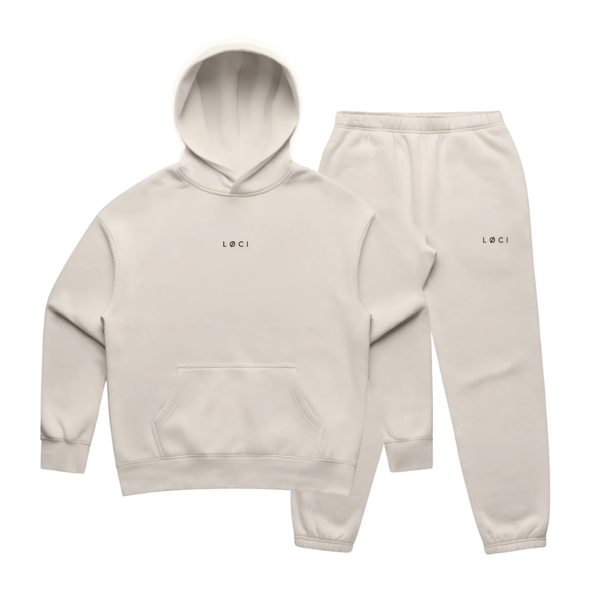 BASE HOODIE SET BONE