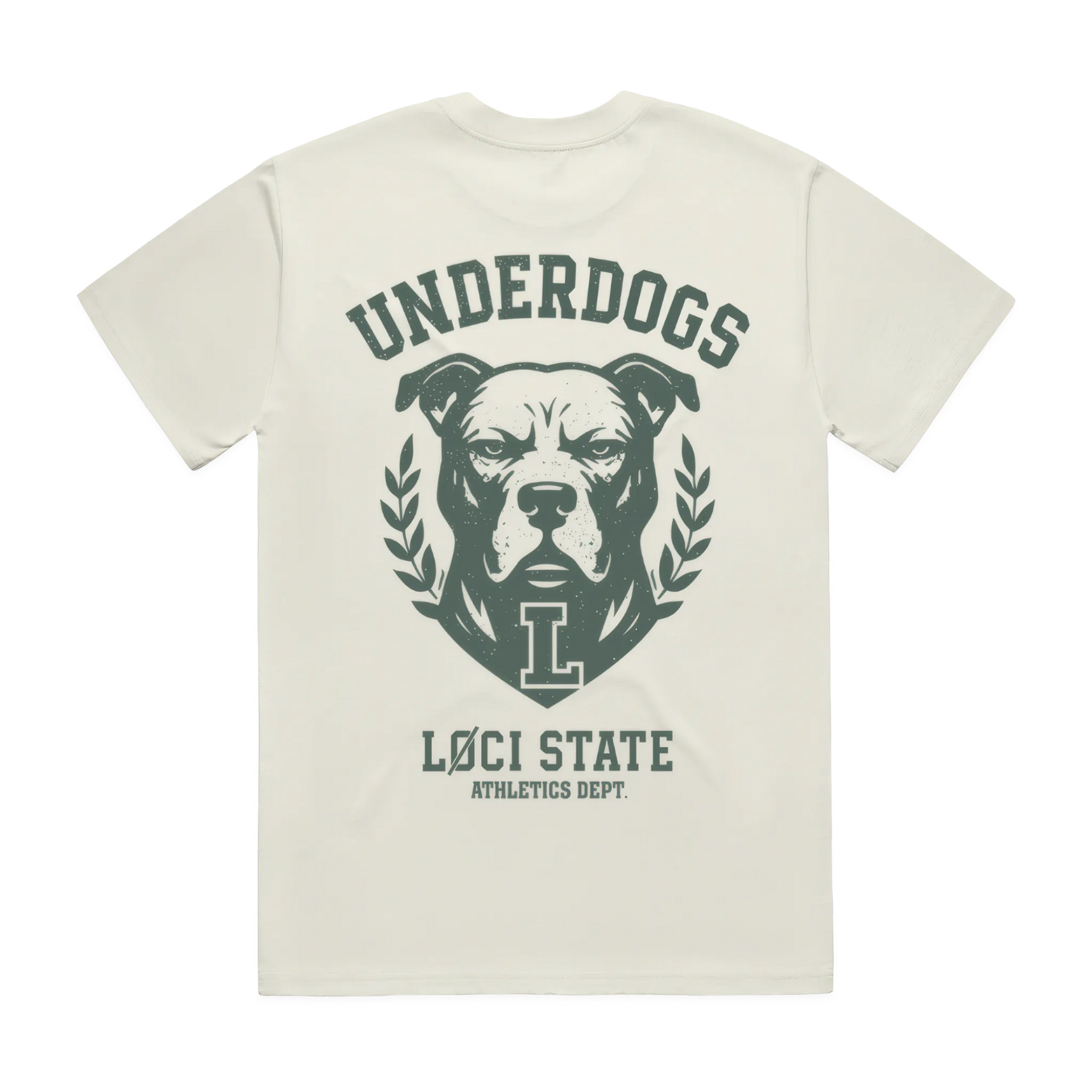 UNDERDOGS T SHIRT ECRU
