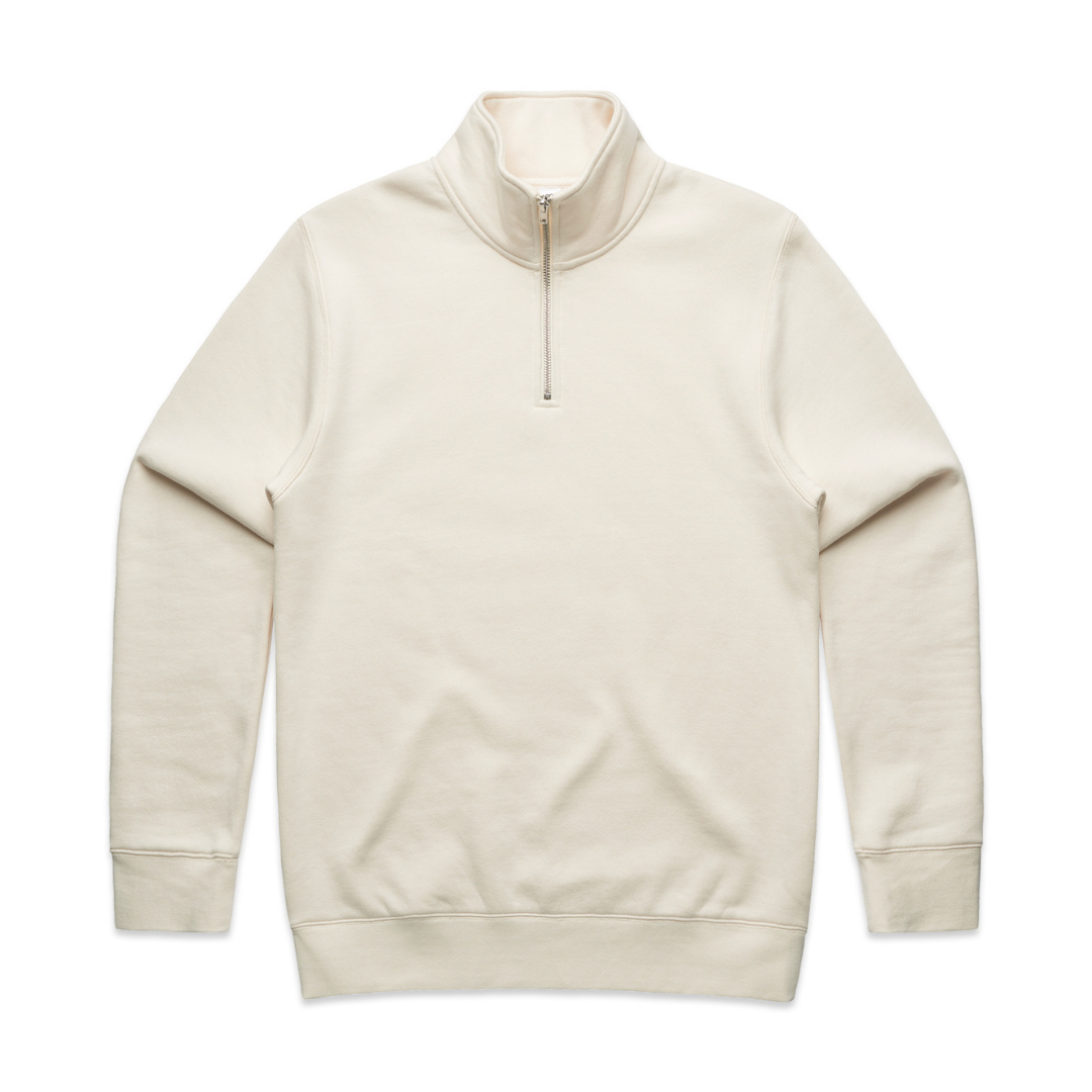 LØCI STATE HALF ZIP SWEATER - ECRU