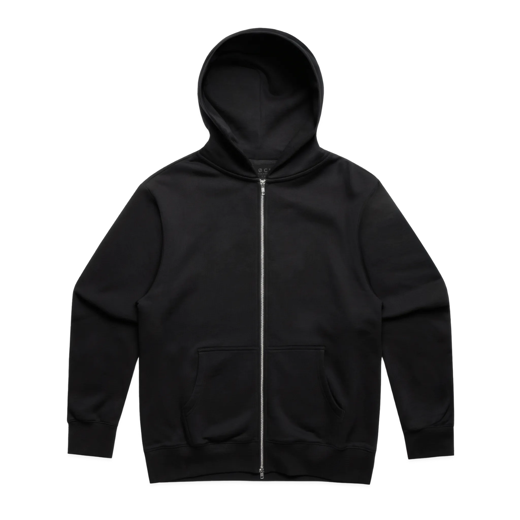 LA MAISON ZIP HOODIE - BLACK