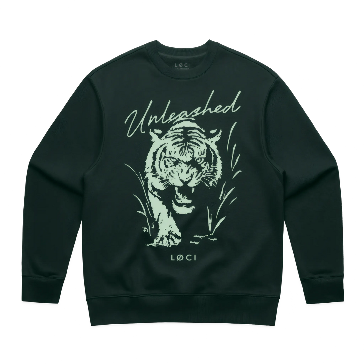LØCI Unleashed X Men's Sweater - Pine Green