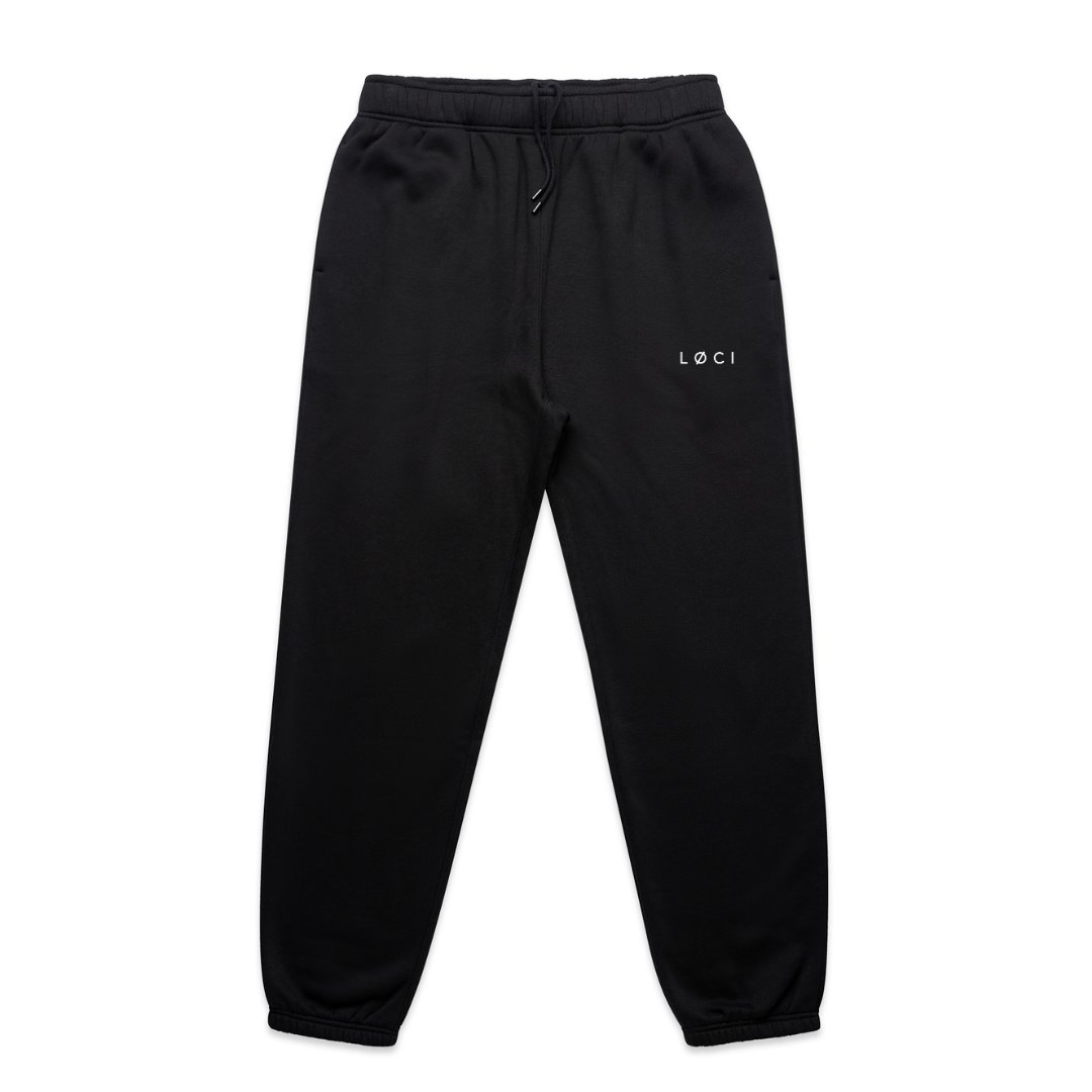 BASE MEN'S SWEATPANTS - BLACK