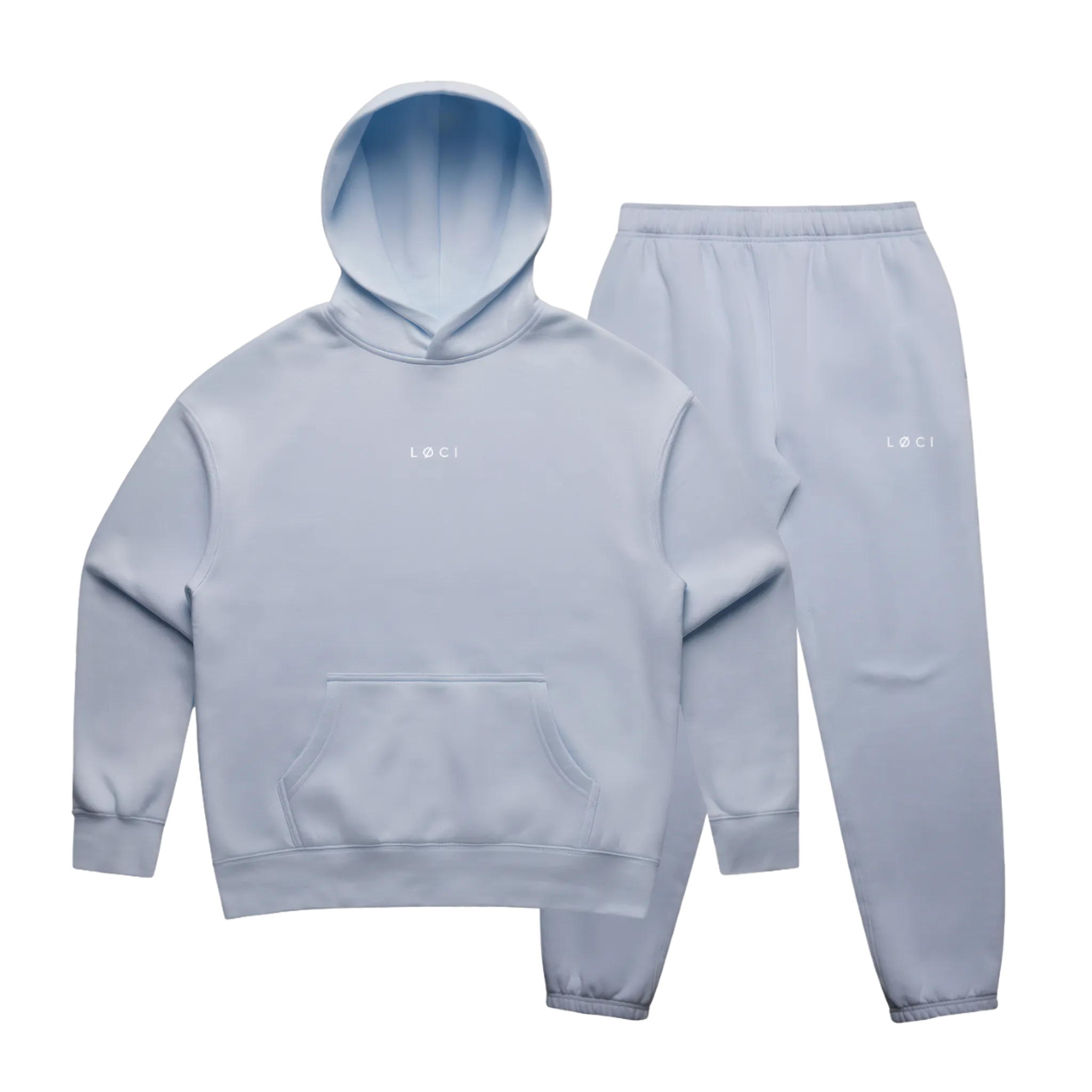 BASE WOMEN'S HOODIE SET - POWDER