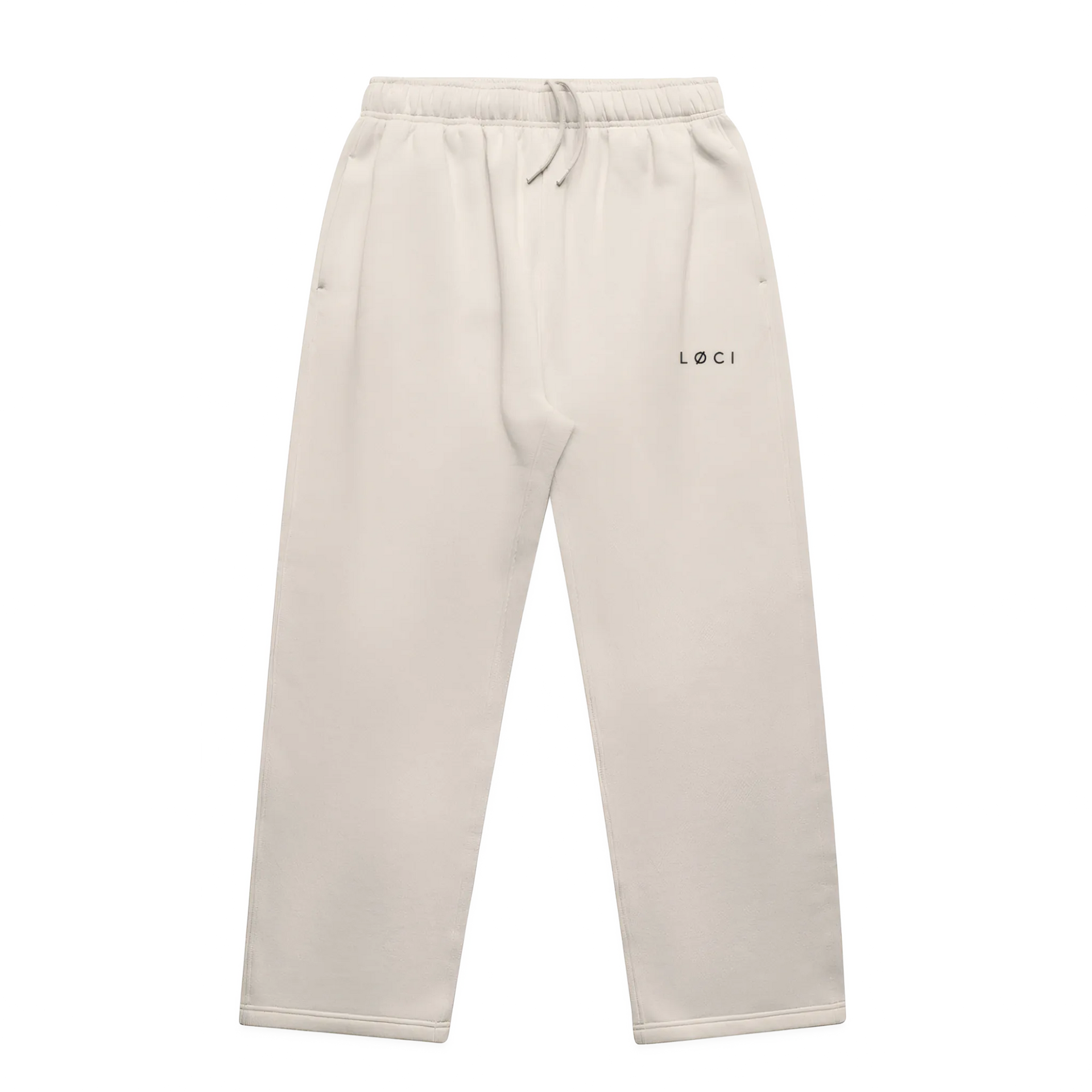 BASE CUFFLESS SWEATPANTS BONE