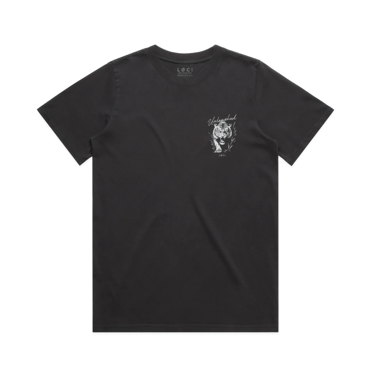 UNLEASHED WOMEN'S T-SHIRT - VINTAGE BLACK
