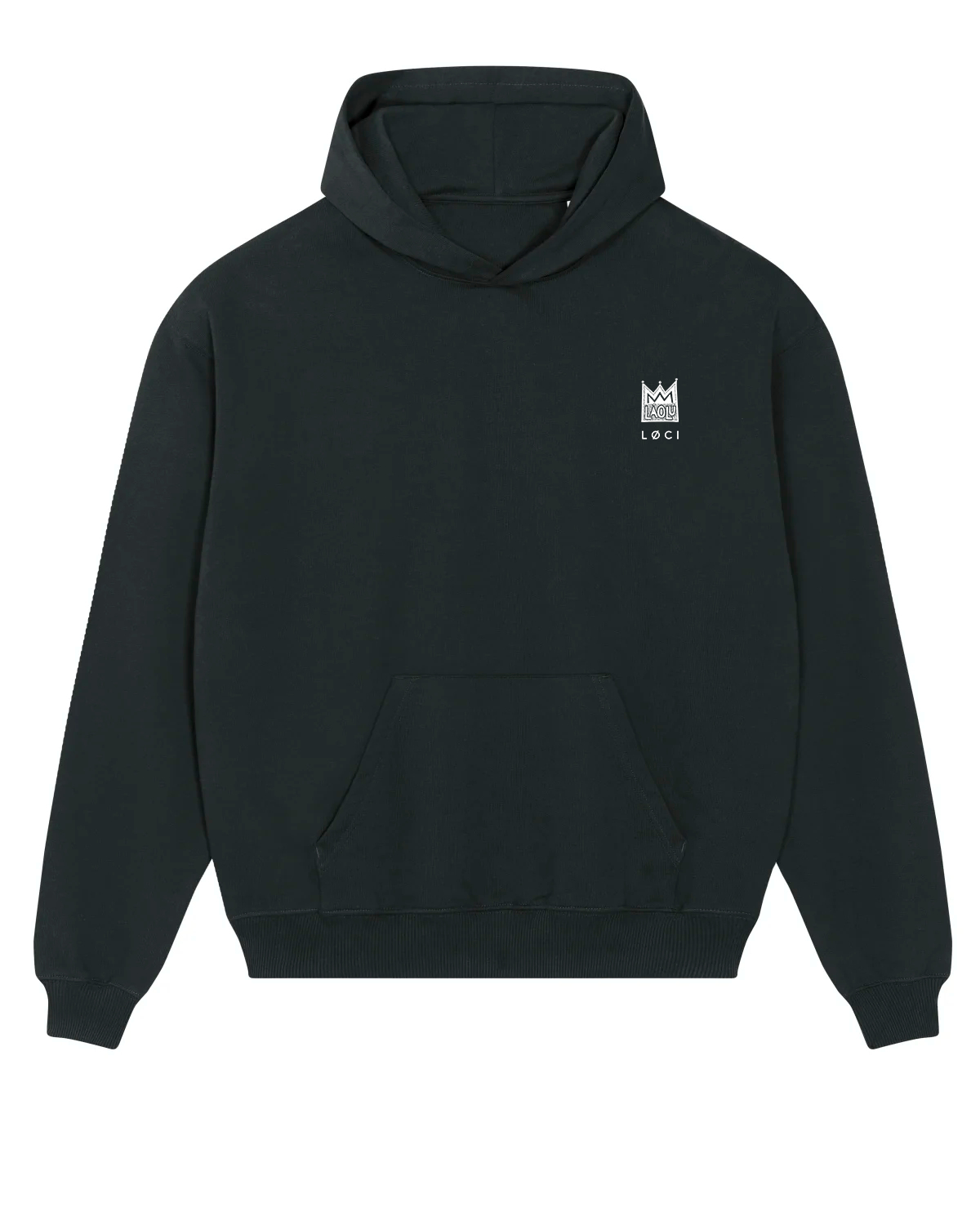 Laolu Senbanjo x LØCI Unisex Black Hoodie