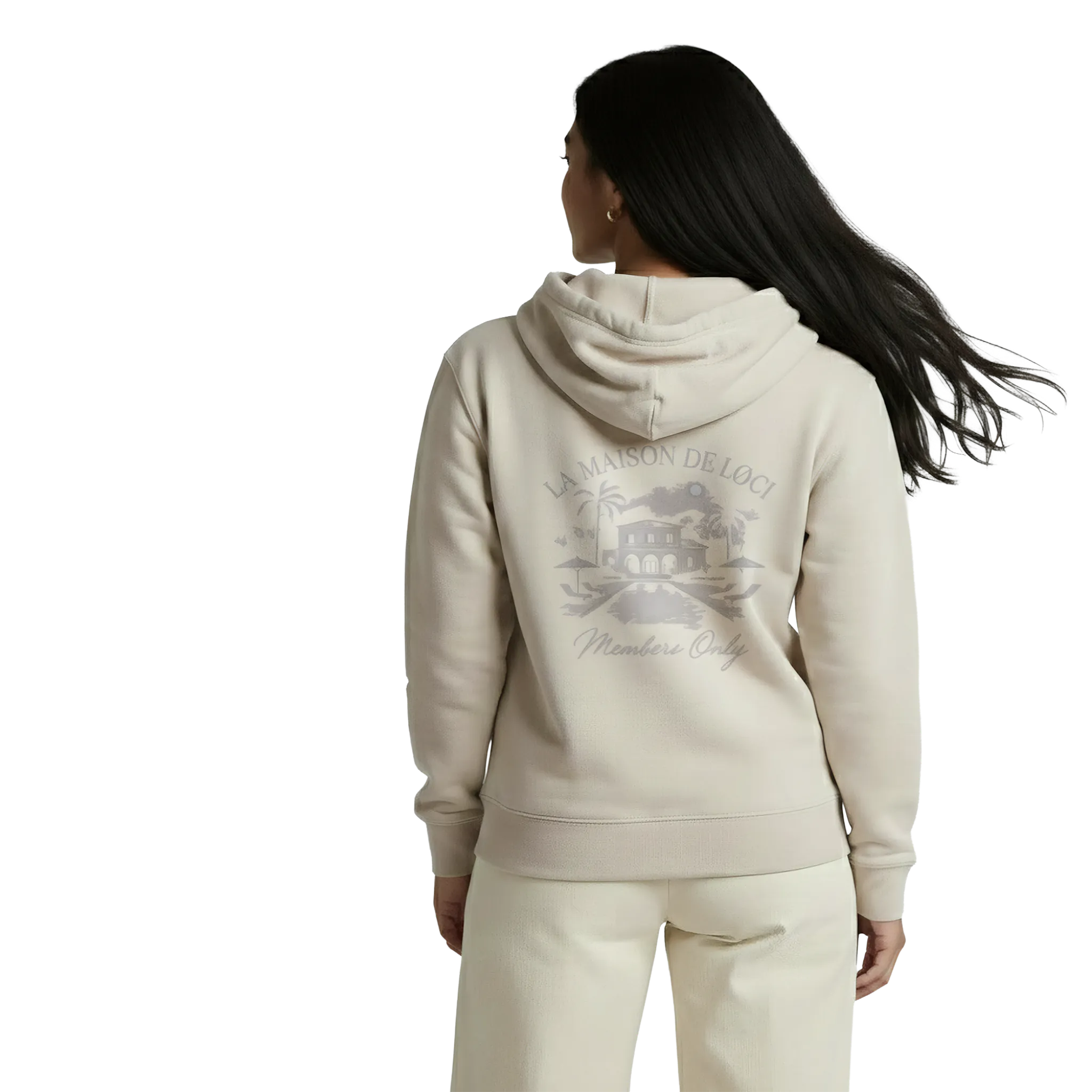 LA MAISON HOODIE - BONE