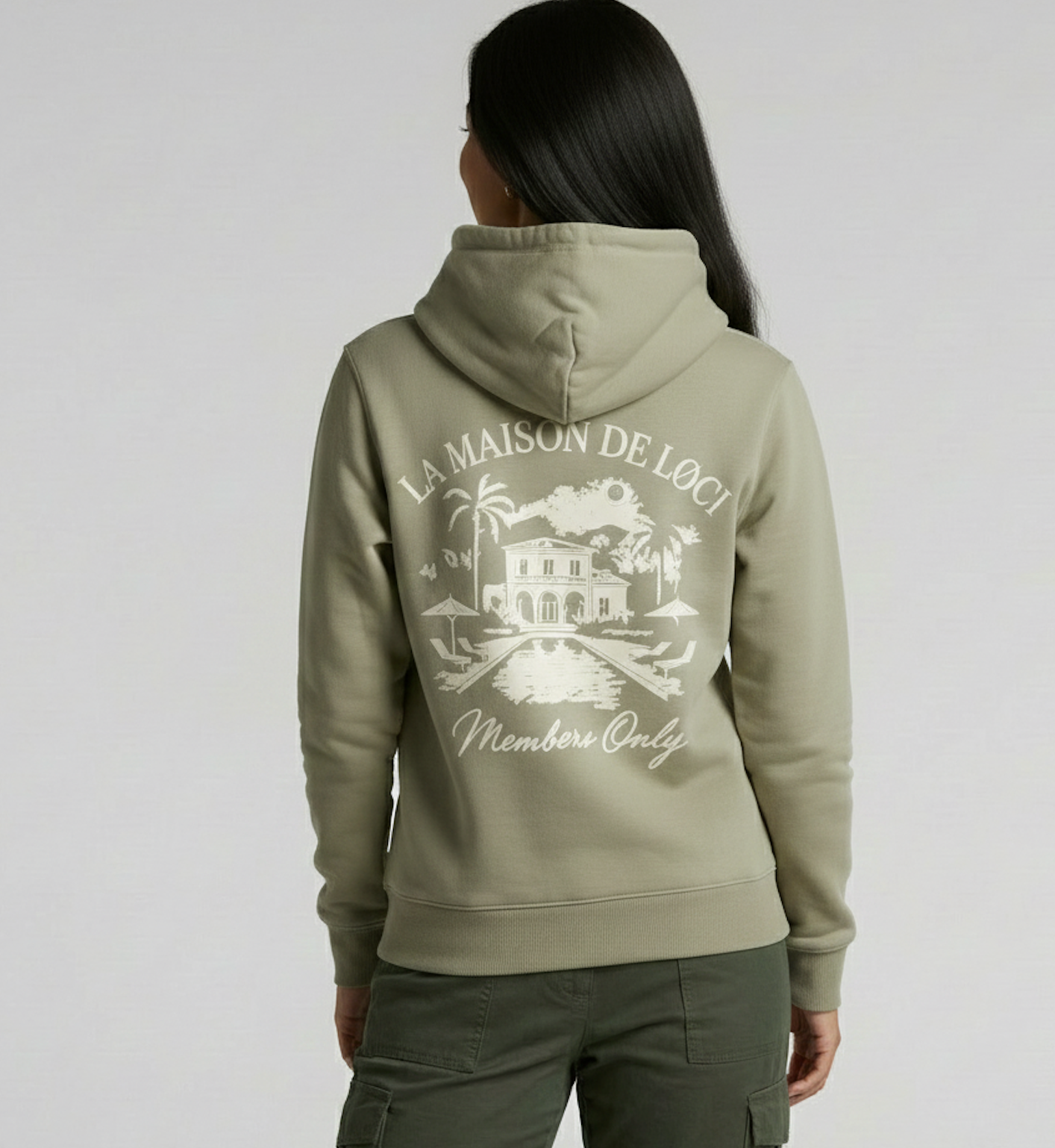 LA MAISON HOODIE - EUCALYPTUS