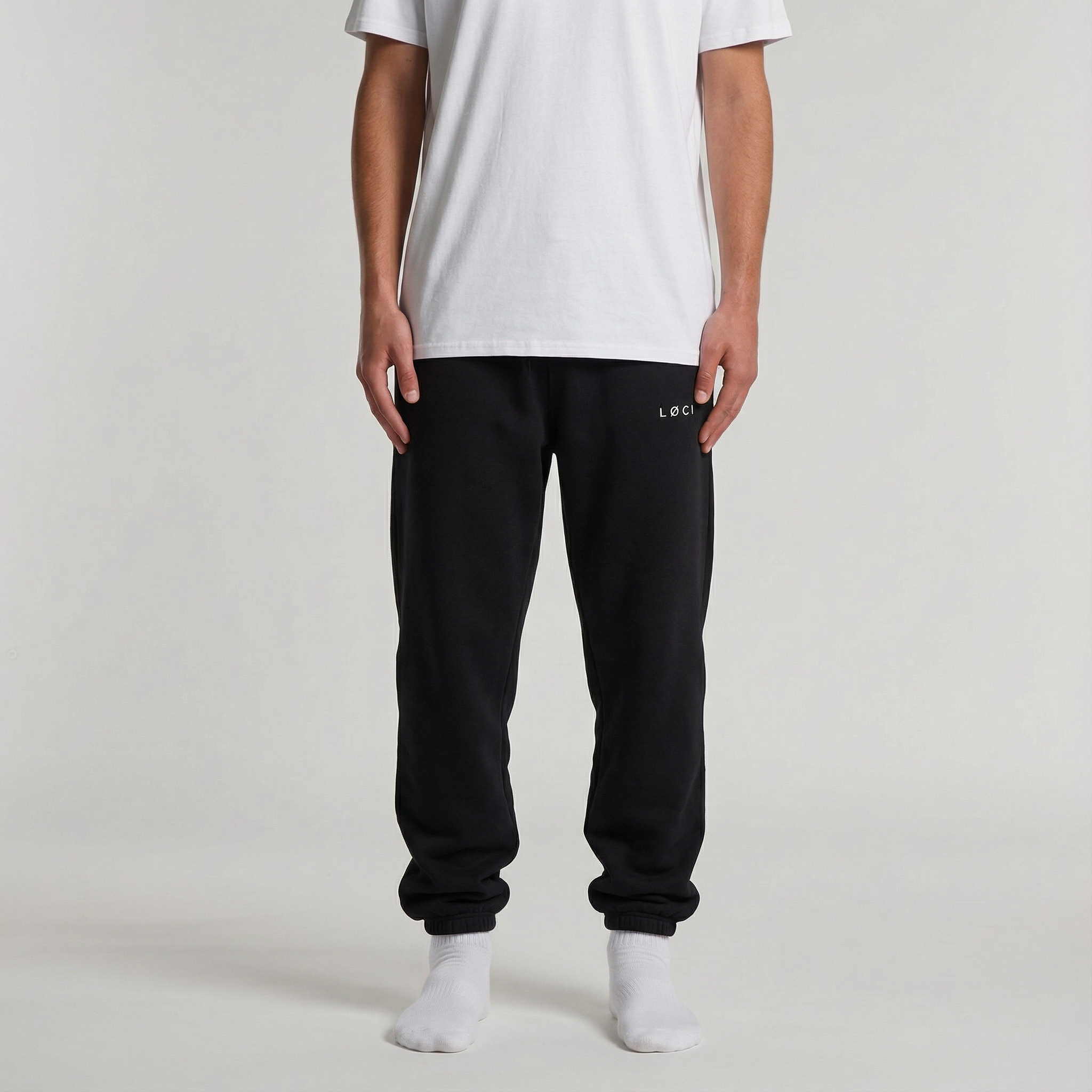 BASE MEN'S SWEATPANTS - VINTAGE BLACK