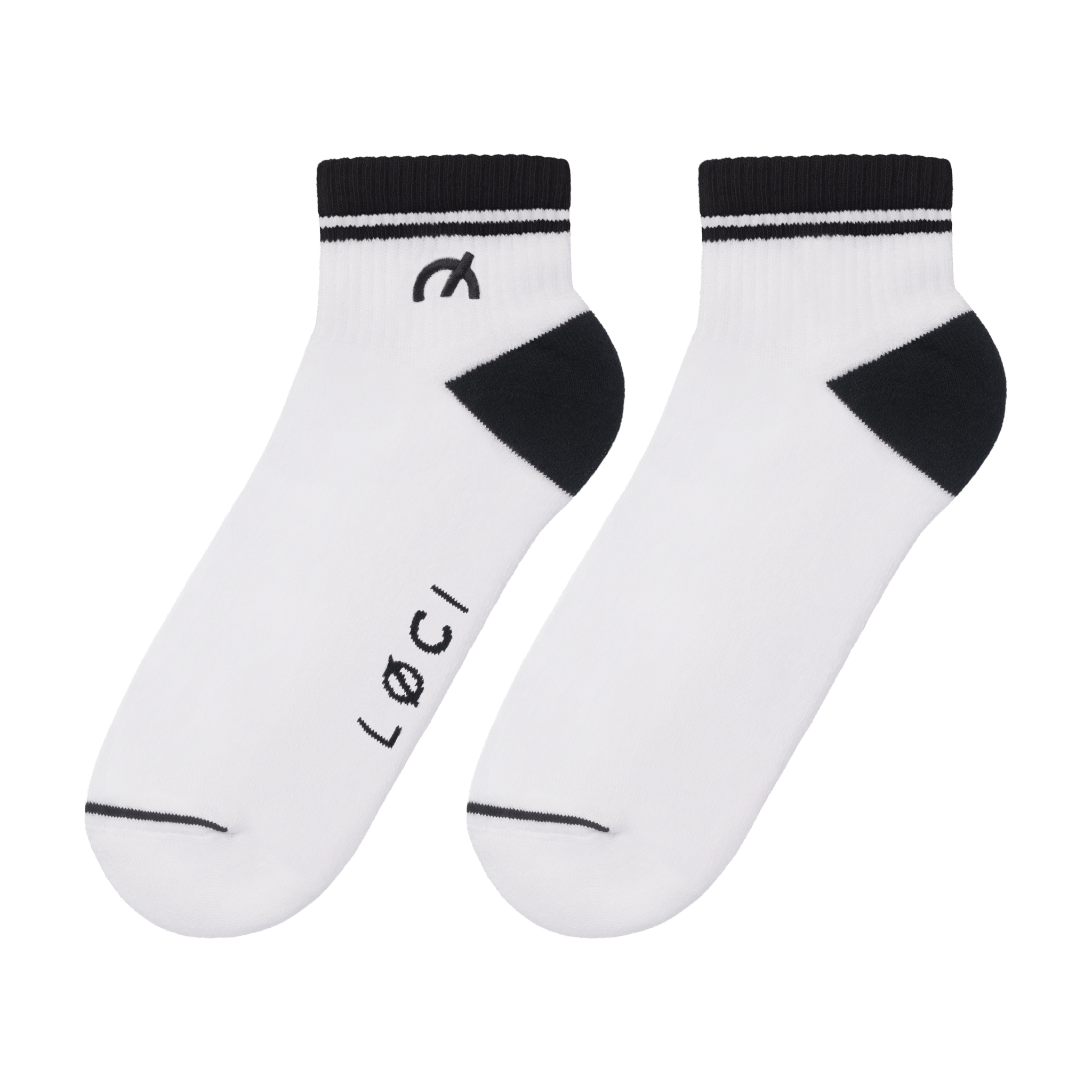 Stripe Cushioned Ankle Socks - LØCI US