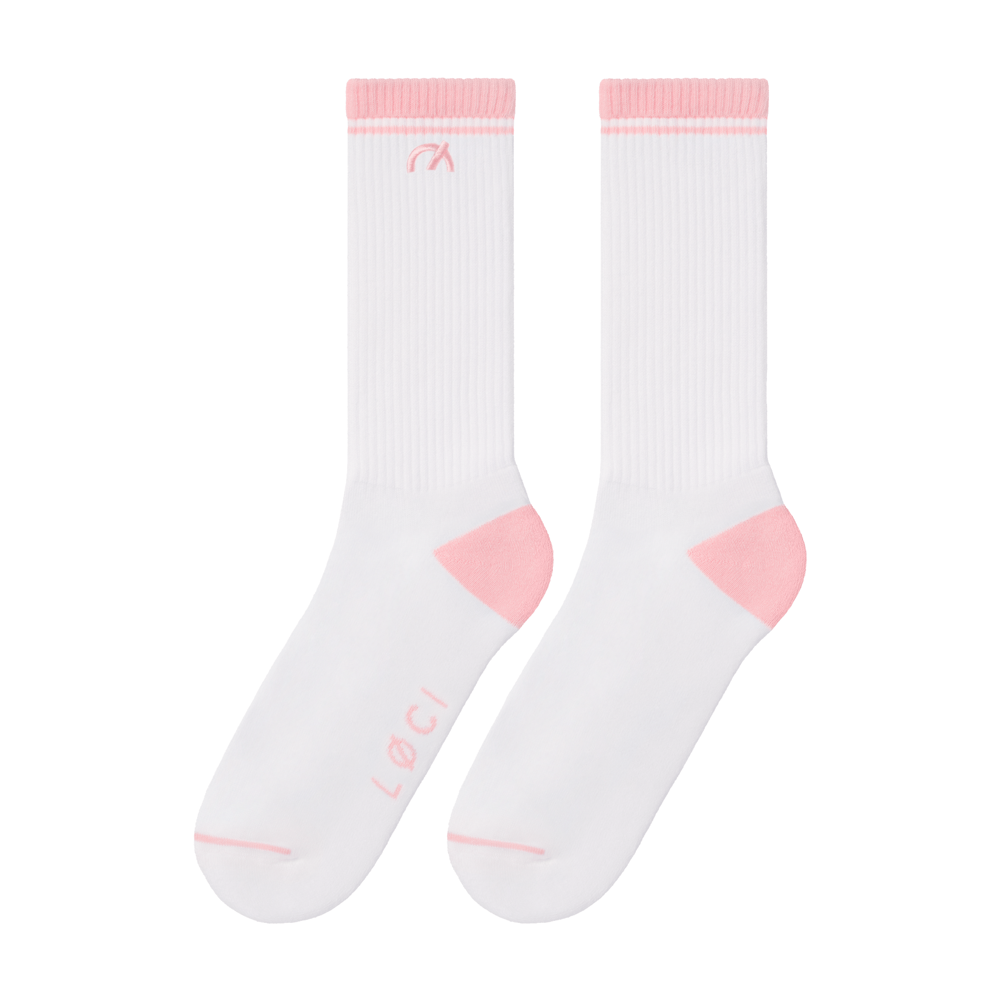 Stripe Cushioned Crew Socks - LØCI US