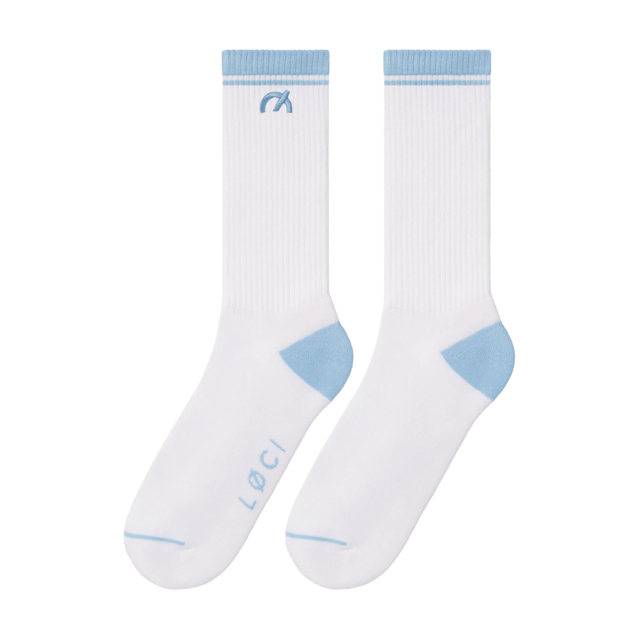 Stripe Cushioned Crew Socks - LØCI US